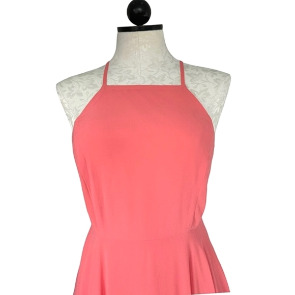 Lulu’s Mythical Kind of Love Coral Pink Maxi Dress Size Small - Picture 7 of 14